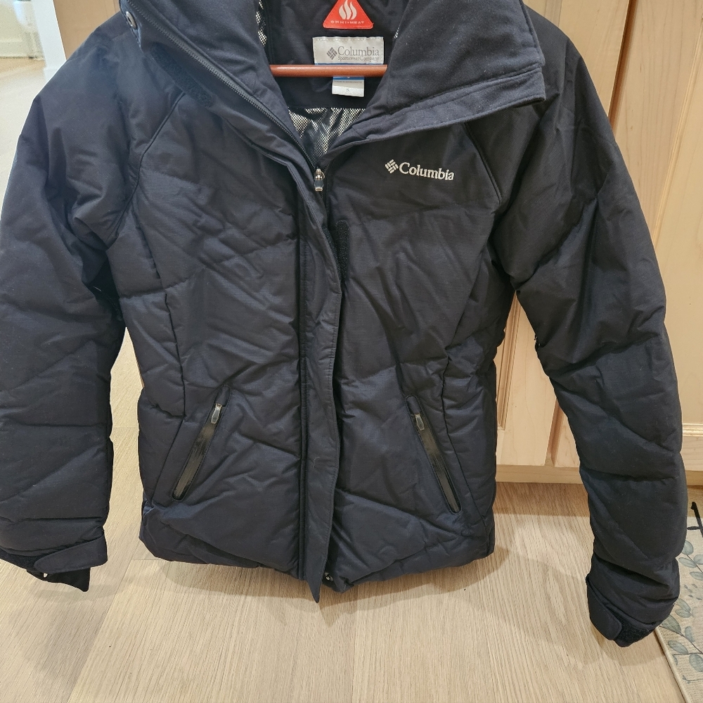 Columbia Black Omni Heat Jacket Small
